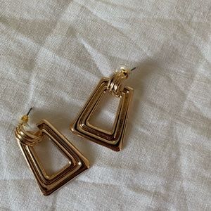 New Gold Door Knock Earrings